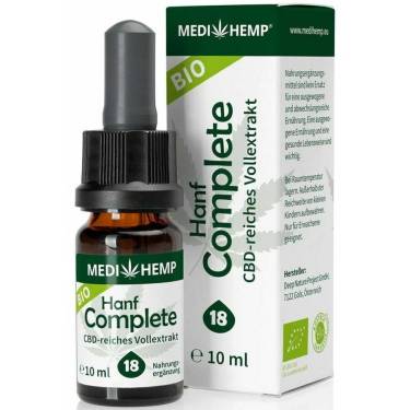 Hemp Complete 18% CBD bio - 10ml Medihemp