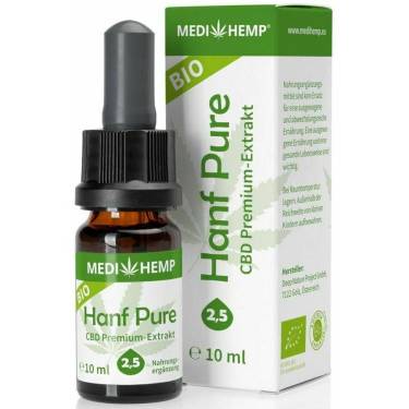 Hemp Pure 2 - 5% CBD bio - 10ml - Medihemp